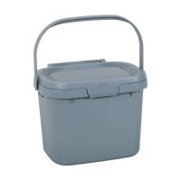 Recipient pentru deșeuri compostabile din plastic reciclat Addis Eco Range, gri
