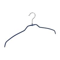 Set 4 umerașe antiderapante pentru haine Wenko Hanger Slim, albastru