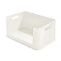 Cutie depozitare iDesign Eco Open, 43 x 30,2 cm, alb