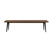 Banchetă cu picioare negre din oțel Dutchbone Alagon, lungime 180 cm