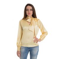 Bluza cu funda din panglici Brianna