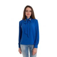 Bluza cu funda din panglici Brianna