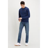 Bluza de trening din bumbac cu decolteu la baza gatului