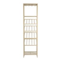 Dulap vinotecă bej număr sticle 20, 48x180 cm Cantor - Zuiver