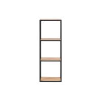 Bibliotecă de perete în decor de stejar sălbatic Actona Seaford, 37 x 108 cm
