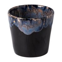 Ceașcă neagră/albastră pentru espresso din gresie 210 ml Grespresso – Costa Nova