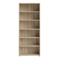 Bibliotecă modulară cu aspect de lemn de stejar 89x222 cm Prima – Tvilum