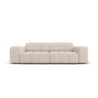 Canapea bej 204 cm Chicago – Cosmopolitan Design