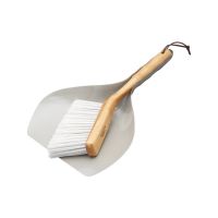 Măturică și făraș Kitchen Craft Living Nostalgia, gri-natural