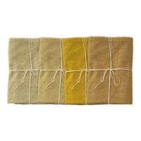 Set 4 șervețele textile din amestec de in Really Nice Things Beige, 43 x 43 cm