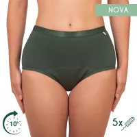 Chiloți menstruali clasici Nova, cu suprafata absorbanta full - absorbție super abundentă 14-16 ani