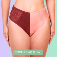 COMBO Ciao Bella – Chiloții menstruali Bella Blush&Berry | Absorbție Heavy