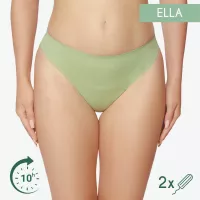Chiloți menstruali Ella - Tanga - Verde M