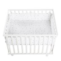 Țarc pentru copii alb 100x75 cm Sternenzauber – Roba