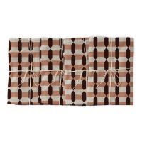 Set 4 șervețele textile Really Nice Things Garland Geometric, 43 x 43 cm