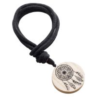 Agrafă pentru perdea din lemn-din material textil Judy – douceur d'intérieur
