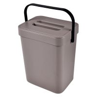 Recipient pentru deșeuri compostabile maro deschis 5 l – Homéa
