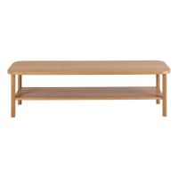 Măsuță de cafea în culoare naturală cu aspect de lemn de stejar 50x150 cm Banbury – Actona