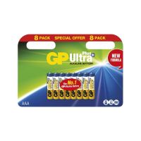 Set 8 baterii alcaline EMOS GP Ultra Plus AAA