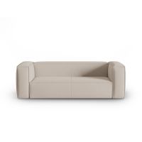 Canapea bej cu tapițerie din catifea 200 cm Mackay – Cosmopolitan Design