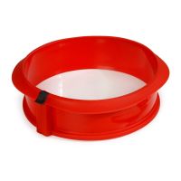 Formă din silicon pentru tort Lékué, ⌀ 23 cm, roșu