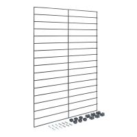 Componentă pentru sistem modular de rafturi neagră din metal Mural – Metaltex