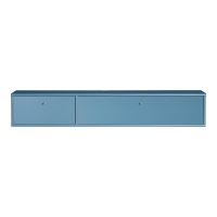 Comodă TV albastră 136x22 cm Mistral – Hammel Furniture
