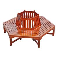 Bancă de grădină din lemn maro Ontario - Garden Pleasure