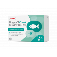 Dr. Max Omega 3 Classic, 30 comprimate moi