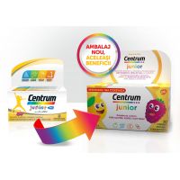 Centrum Junior Pro de la A la Zinc, 30 comprimate, GSK