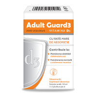 Adult Guard3 2000 UI Vitamina D3, 10ml, Evital