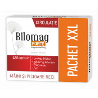 Bilomag forte Circulatie, 120 capsule, Zdrovit