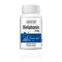 Melatonin 3mg, 30 capsule vegetale, Zenyth