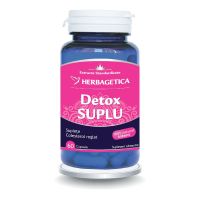 Detox Suplu, 60 capsule, Herbagetica
