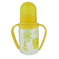 Biberon cu manare decorat, 125ml, Primii Pasi