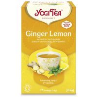 Ceai de ghimbir cu lamaie, 17 plicuri, Yogi Tea