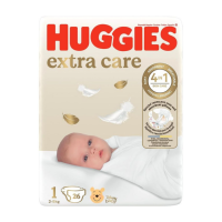 Scutece Extra Care Convi Nr.1 2-5 kg, 26 bucati, Huggies