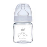Biberon albastru anticolici cu gat larg PP EasyStart Royal Baby, 120ml, Canpol babies