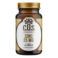 Zinc 25mg, 90 tablete, COS Laboratories
