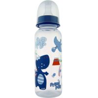 Biberon cu tetina din silicon, 250ml, Primii Pasi