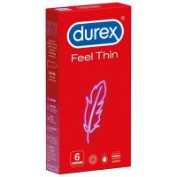 Prezervative Feel Thin, 6 bucati, Durex