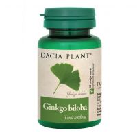 Ginko biloba, 60 comprimate, Dacia Plant