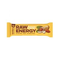 Baton proteic cu arahide si curmale, 50g, Raw Energy, Bombus