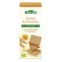 Biscuiti din spelta cu unt si miere Bio, 150g, Allos