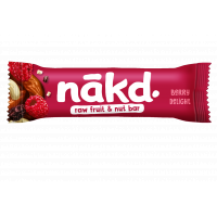 Baton cu zmeura raw vegan, 35g, Nakd