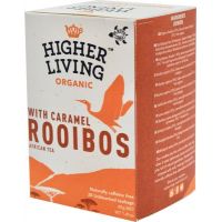 Ceai Rooibos si Caramel Bio, 20 plicuri, Higher Living