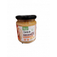 Crema de arahide crocante bio, 250g, Obio