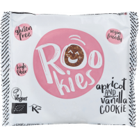 Biscuit bio cu caise si vanilie, 40g, Rookies