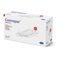Plasture steril cu corp absorbant si margini autoadezive, 20x10 cm, 25 plasturi, Cosmopor