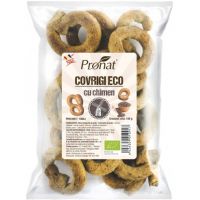 Covrigi bio cu chimen, 100g, Pronat